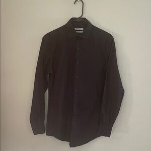DKNY Men's Black Dress Shirt